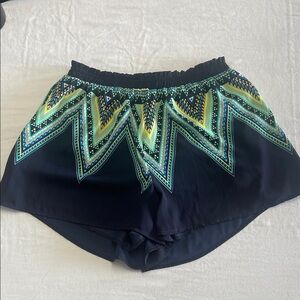 Lush Vibrant Patterned Shorts